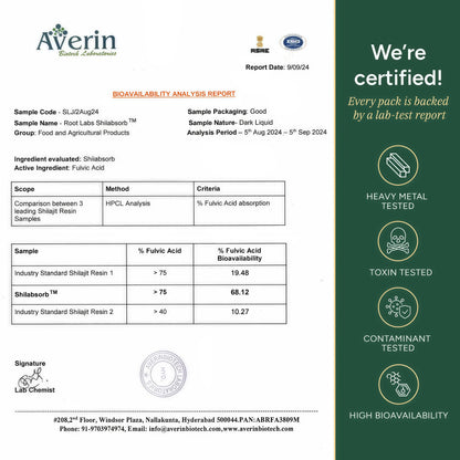 Root Labs Pure Himalayan Shilajit Gummies – 120 Count, Vegan & Sugar-Free Gummy Supplement with KSM-66 Ashwagandha, Gokshura, Ginseng & Black Musli – Energy, Vitality & Testosterone Support